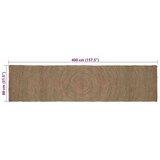  Tepih Siva 80 x 400 cm Juta | shoptok.hr