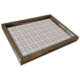 Hanah home poslužavnik AT-025, 30x40cm, šareni Cene