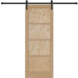 vidaXL Klizna vrata s hardverom 78x202 cm Masivna borovina | shoptok.hr
