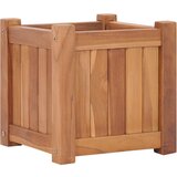 vidaXL Visoka greda 30x30x30 cm trdna tikovina | Shoptok.si