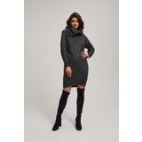 Marisse Graphite Turtleneck Sweater Dress | Eponuda.ba