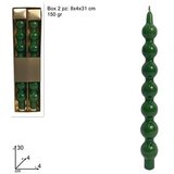  SVIJEĆE KUGLE 30 CM SET 2/1 ZELENE | Eponuda.ba