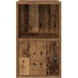  Regal za knjige boja starog drva 31x24x52 cm konstruirano drvo | Eponuda.com