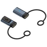 INF Type-C Magnetic Charging Adapter za Xiaomi in Redmi, 2-pack, aluminij Gray, (5000276997) Cene