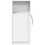  Komoda s LED svjetlima bijela 42,5x34x100 cm konstruirano drvo | Eponuda.ba