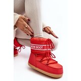 Boto Women's lace-up snow boots Red Soia | Shoptok.si