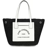 Karl Lagerfeld Nakupovalne torbe - 230W3057 Črna