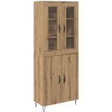  Highboard Umjetnički hrast 69,5 x 34 x 180 cm Konstruirano drvo | shoptok.hr