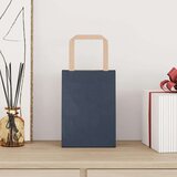  Papirnate vrećice 250 kom s ručkama plave 15x8x21 cm | shoptok.hr