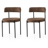Hanah home Gını - 4019 V2 BlackBrown Chair Set (2 Pieces) | ePonuda.com