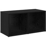  Set TV komoda Zidne 4 pcs Crni hrast 37 x 37 x 72 cm | shoptok.hr