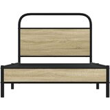  Posteljni okvir brez vzmetnice 107x203 cm sonoma inž. les, (21609335) | Shoptok.si