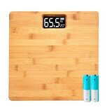  Digitalna osobna vaga do 180kg LCD bambus | shoptok.hr