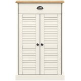 Ormarić za cipele VIGO bijeli 60x35x96 cm od masivne borovine | shoptok.hr
