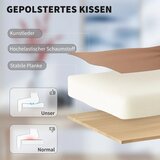 Uredska stolica s kožnom navlakom u obliku mačje šape osloncem za noge podesiva visina kotačići smeđa | shoptok.hr