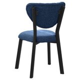Hanah home trpezarijska stolica elma navy blue | Eponuda.com
