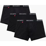 Atlantic 3-PACK Men's Sport Boxers - Black | ePonuda.com
