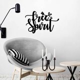 Wallity zidna dekoracija Free Spirit, 56x37cm, Crna Cene