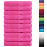  Premium brisače SOLUND 10 kos roza 80x200 cm 600 g/m2 | Shoptok.si