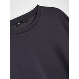 Sinsay Soft touch crewneck majica od trenirke s dodatkom viskoze Slike
