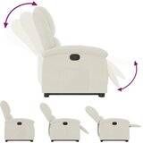  Naslonjač na podizanje krem baršunasti | Eponuda.com