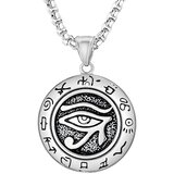 IZMAEL Ogrlica Eye - Srebrna | shoptok.hr