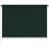  Vanjska roleta za zamračivanje 200 x 140 cm tamnozelena HDPE | shoptok.hr
