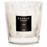 Baobab Pearls White mirisna svijeća 8 cm | shoptok.hr