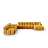 Micadoni Home rumena žametna sedežna garnitura 379 cm bellis – Cene