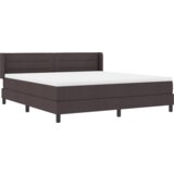  Postelja boxspring z vzmetnico Temno rjava 180 x 200 cm, (5000127301) Slike