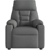 vidaXL Naslanjač iz temno sivega blaga | Shoptok.si