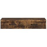 Stolna montirana na zid Dimljeni hrast 87 5 x 34 5 x 17 cm | shoptok.hr