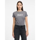 Orsay Grey women's short-sleeved T-shirt - Women's | shoptok.hr