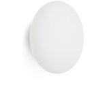 Kave Home Bijela/u srebrnoj boji zidna lampa ø 26 cm Bamila – Cijene