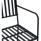  Vrtna klupa Crna 103,5 x 51,5 x 90 cm Čelik | shoptok.hr