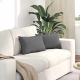  Jastučići za sofu 2 pcs Tamno siva 50 x 30 cm tkanina | shoptok.hr