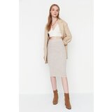Trendyol Beige Pencil Knitwear Skirt Cijene