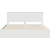 Okvir za krevet Bijelo 200 x 200 cm Čvrsto borovo drvo | shoptok.hr