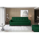 ELTAP Zelena baršunasti sklopiva/s prostorom za odlaganje sofa 216 cm Selene – | shoptok.hr
