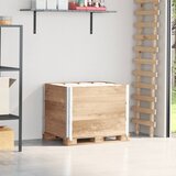 vidaXL Paletni okvirji 3 kosi 80x60 cm trdna borovina Cene
