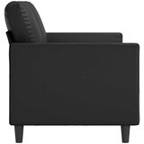  Dvosjed od tkanine crni 140 cm od umjetne kože | Eponuda.com