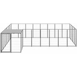  Kavez za pse crni 10,89 m² čelični | shoptok.hr