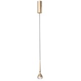 Open design OR80315 - led luster na sajli crima LED/7W/230V roze zlato | Eponuda.com