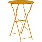 Bistro Stol Gorušica Ø 50 x 71 cm Čelik s prahom | shoptok.hr
