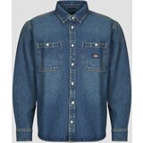 Dickies Srajce z dolgimi rokavi MECHANIC DENIM SHIRT LS KHAKI TINTED BLUE Modra Cene