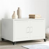  Stolić za kavu bijeli 68x50x43,5 cm čelik | shoptok.hr