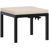  4-dijelni set vrtnih sofa s jastucima čelik obložen prahom crni | shoptok.hr