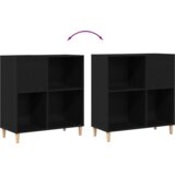  Ormar za ploče Crni hrast 84,5 x 38 x 89 cm Konstruirano drvo | shoptok.hr