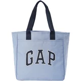 GAP Shopper torba mornarsko plava / nebesko plava / bijela