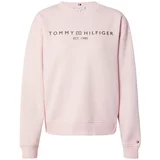 Tommy Hilfiger Sweater majica morsko plava / pastelno roza